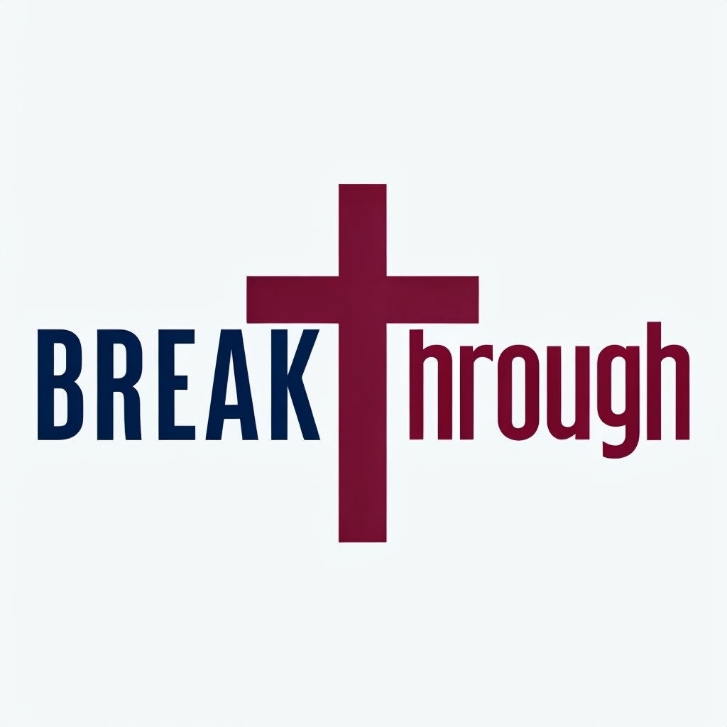 Modern Christian Breakthrough Logo Design for Hats