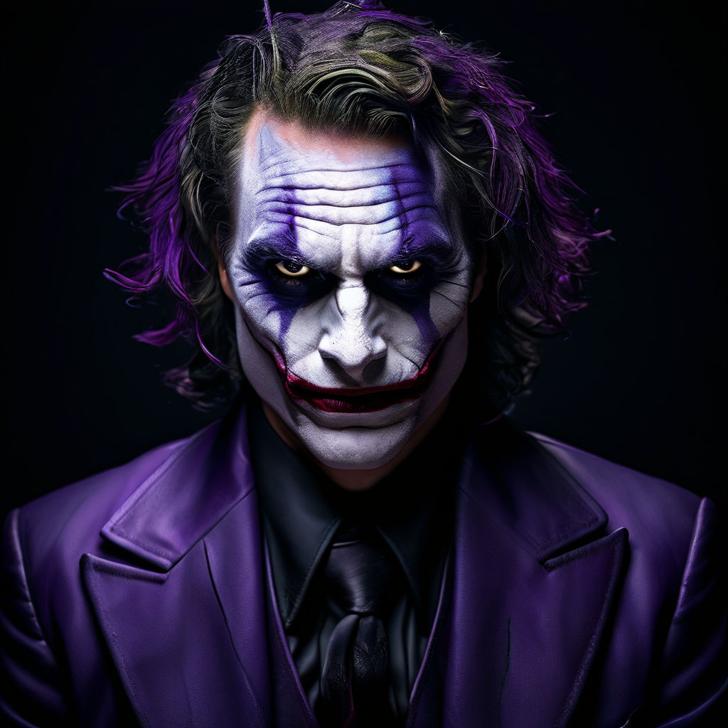 Joker in purple by Cindy Corona - Playground