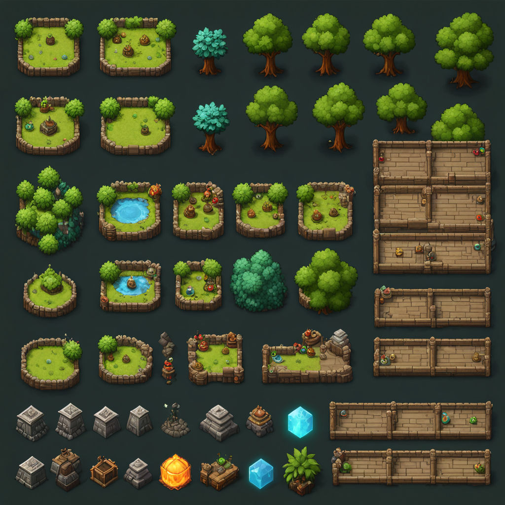 Top-down 2D RPG game by Gyros Vadász - Playground