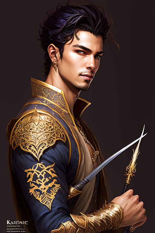 A fantasy prince by Yanco Michael Nilyus - Playground