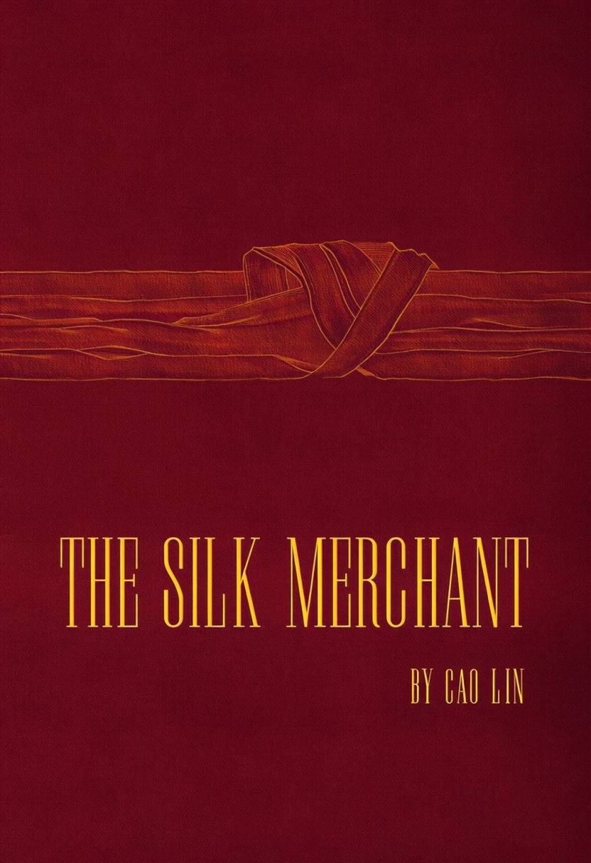 Elegant Minimalist Design for The Silk Merchant EBook Cover