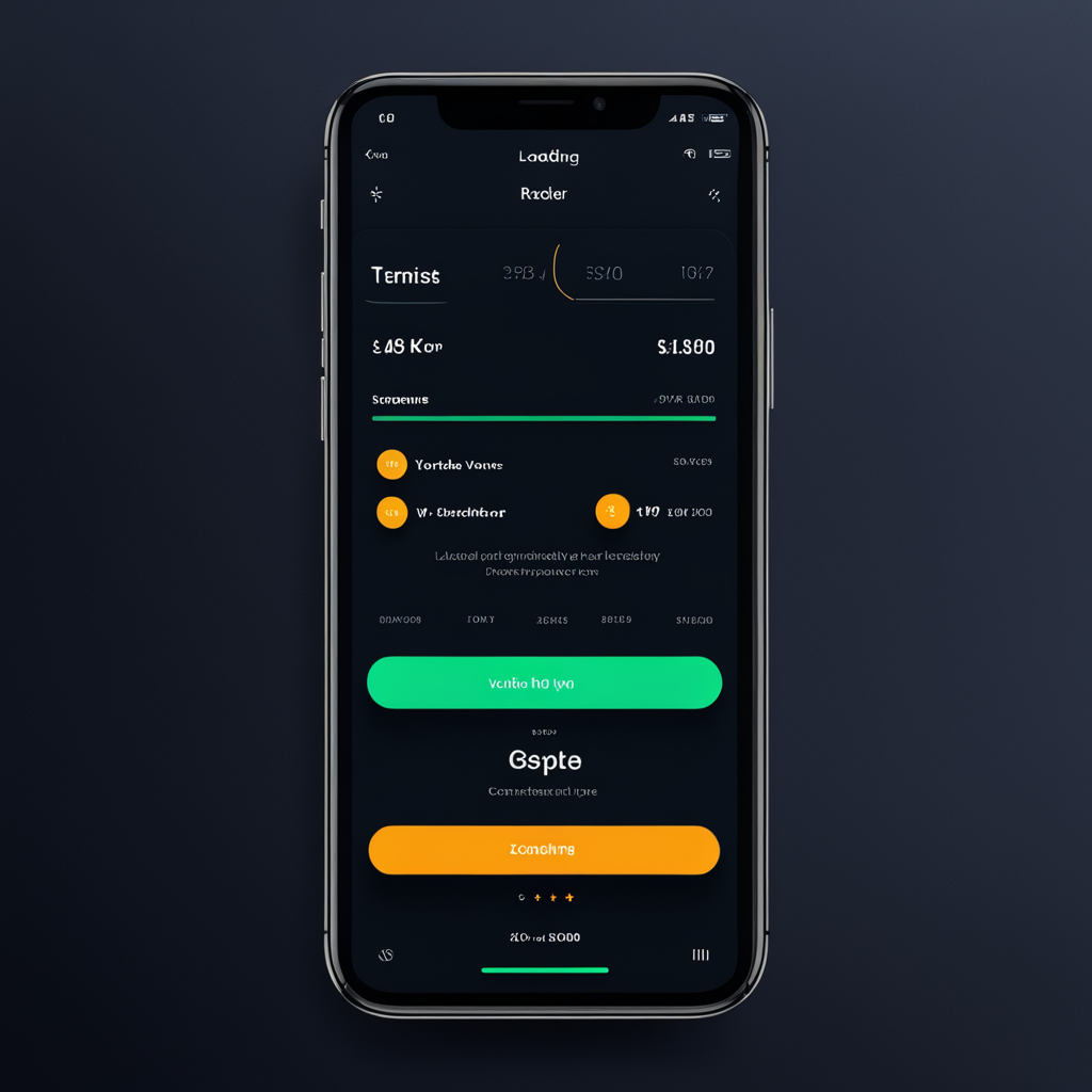 Design a loading indicator ux for 3 step process for a crypt... by ...