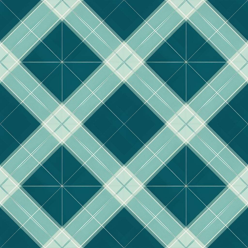 Intricate Tartan-Inspired Seamless Pattern Design for Textiles