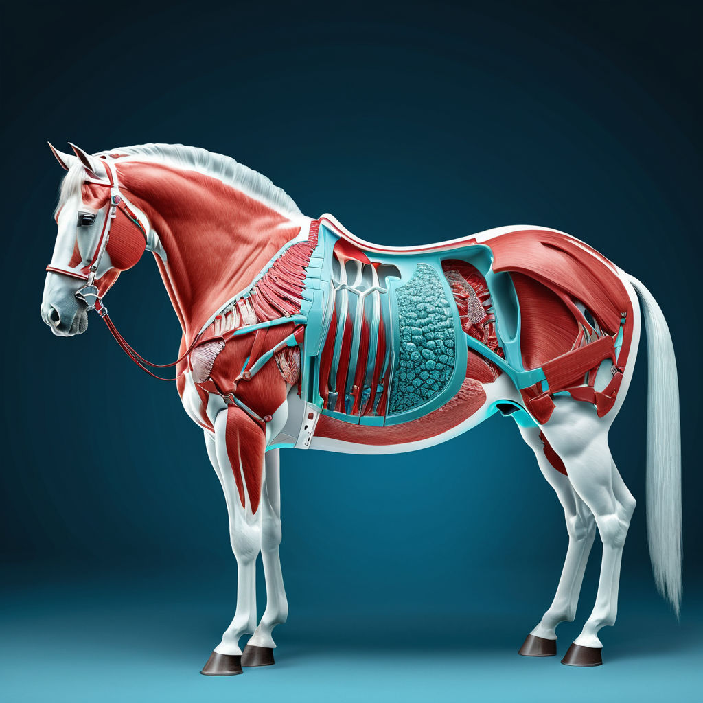 MRI scan of a horse by Sílvia Carvalho - Playground