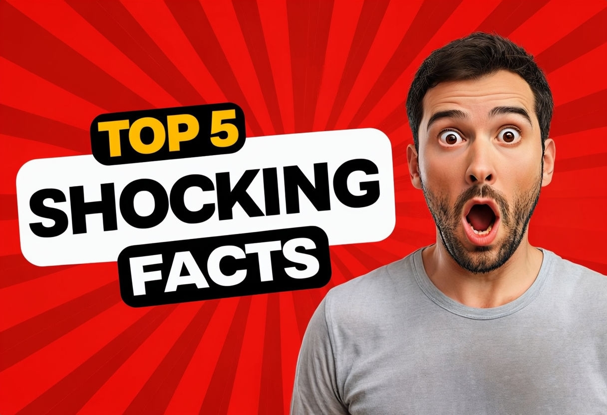 Top 5 Shocking Facts Thumbnail