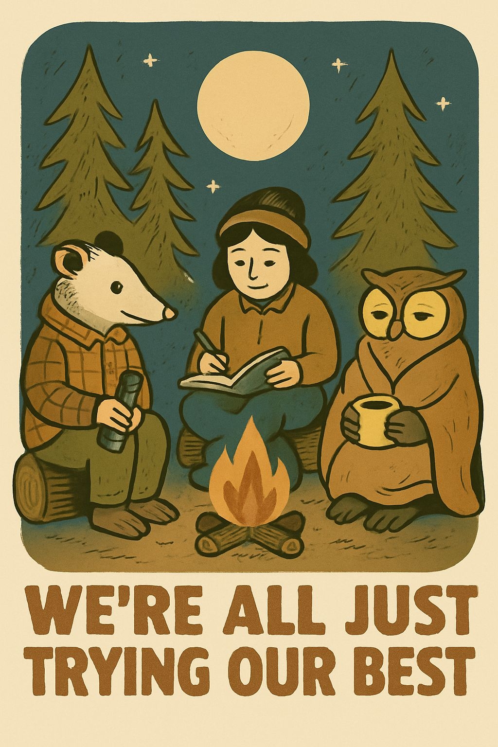 CRYPTID FOREST POSTER