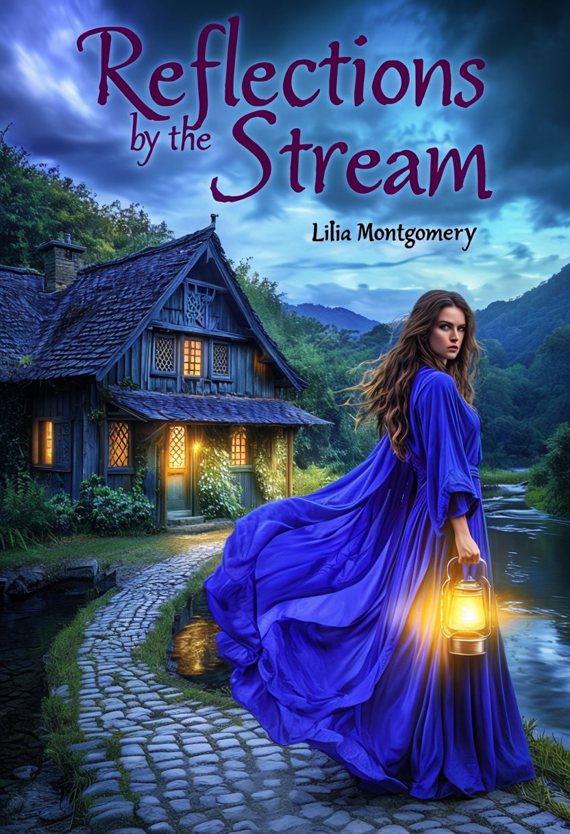 Enchanting Fantasy Reflections by the Stream EBook Cover