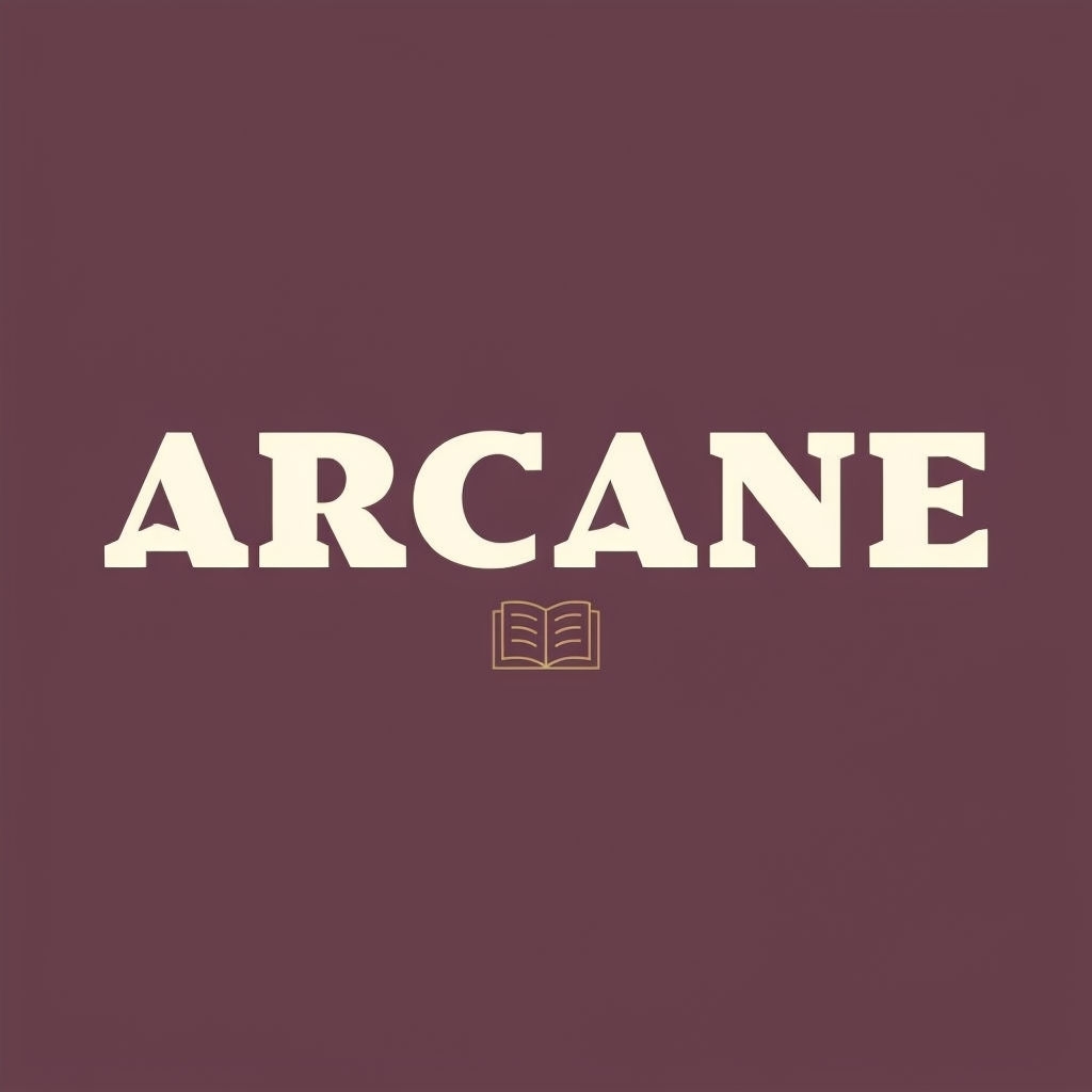 Elegant Minimalist Arcane Logo Design for Boutique Publishing