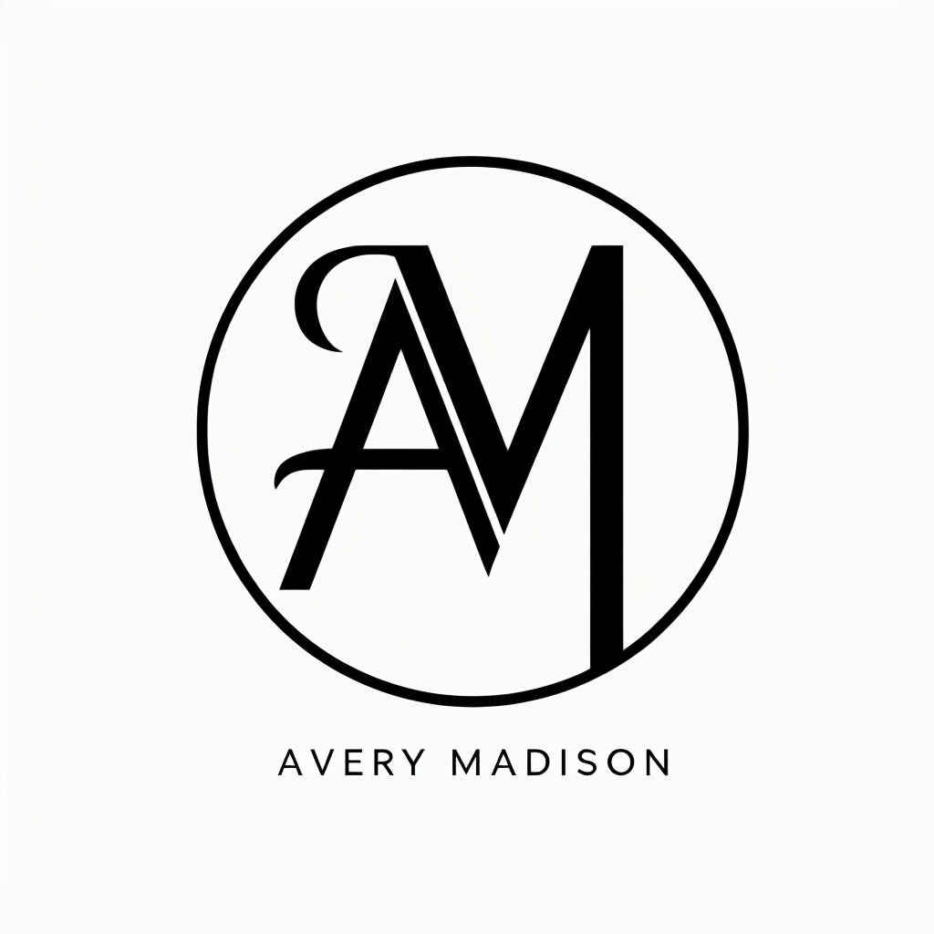Sleek A and M Intertwined Logo Design for Modern Elegance Monogram