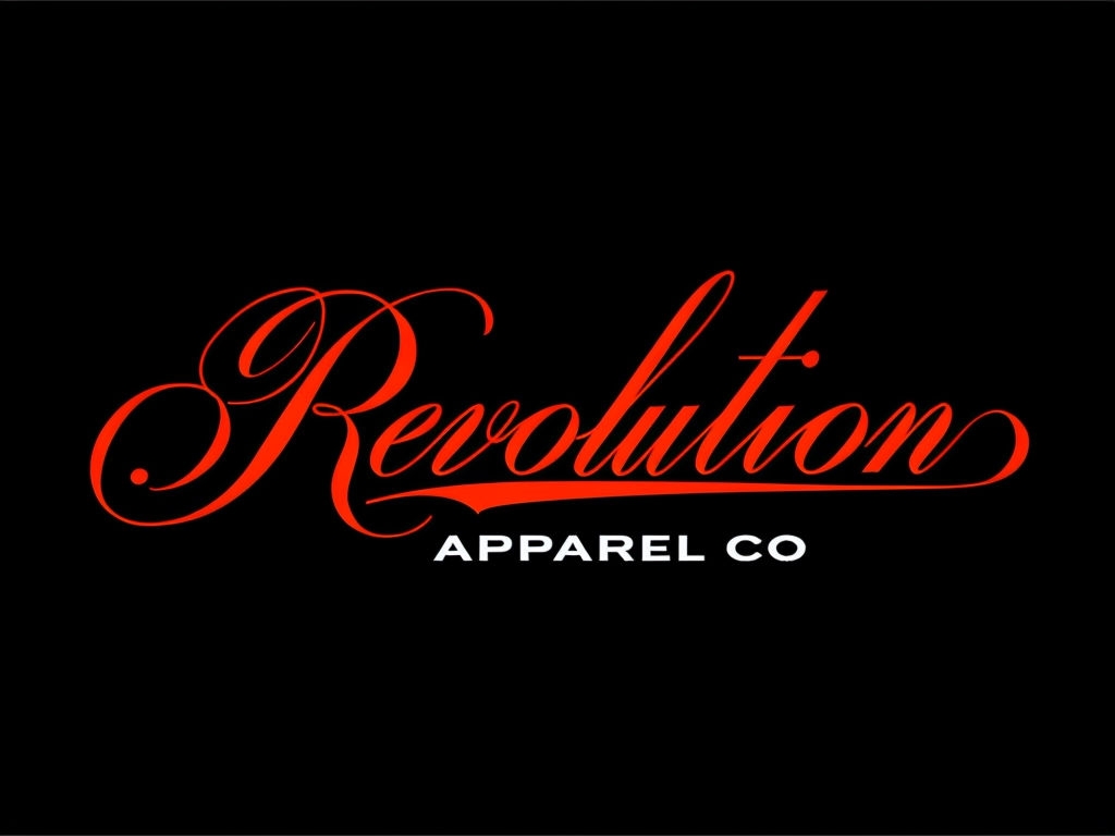 Elegant Bright Red Revolution Logo for Apparel Company
