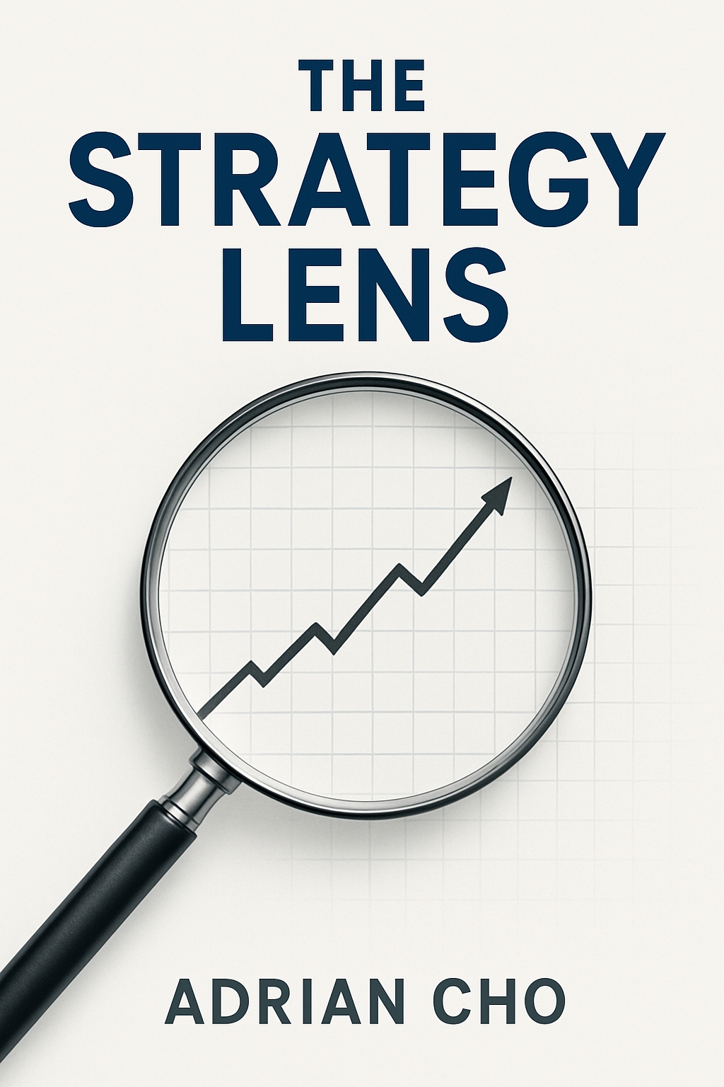 The Strategy Lens by Adrian Cho: A Professional EBook Cover
