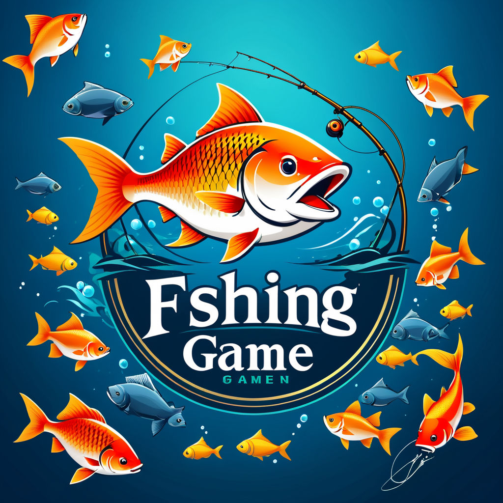 Fishing Game LOGO Design by LingYuan Lee - Playground