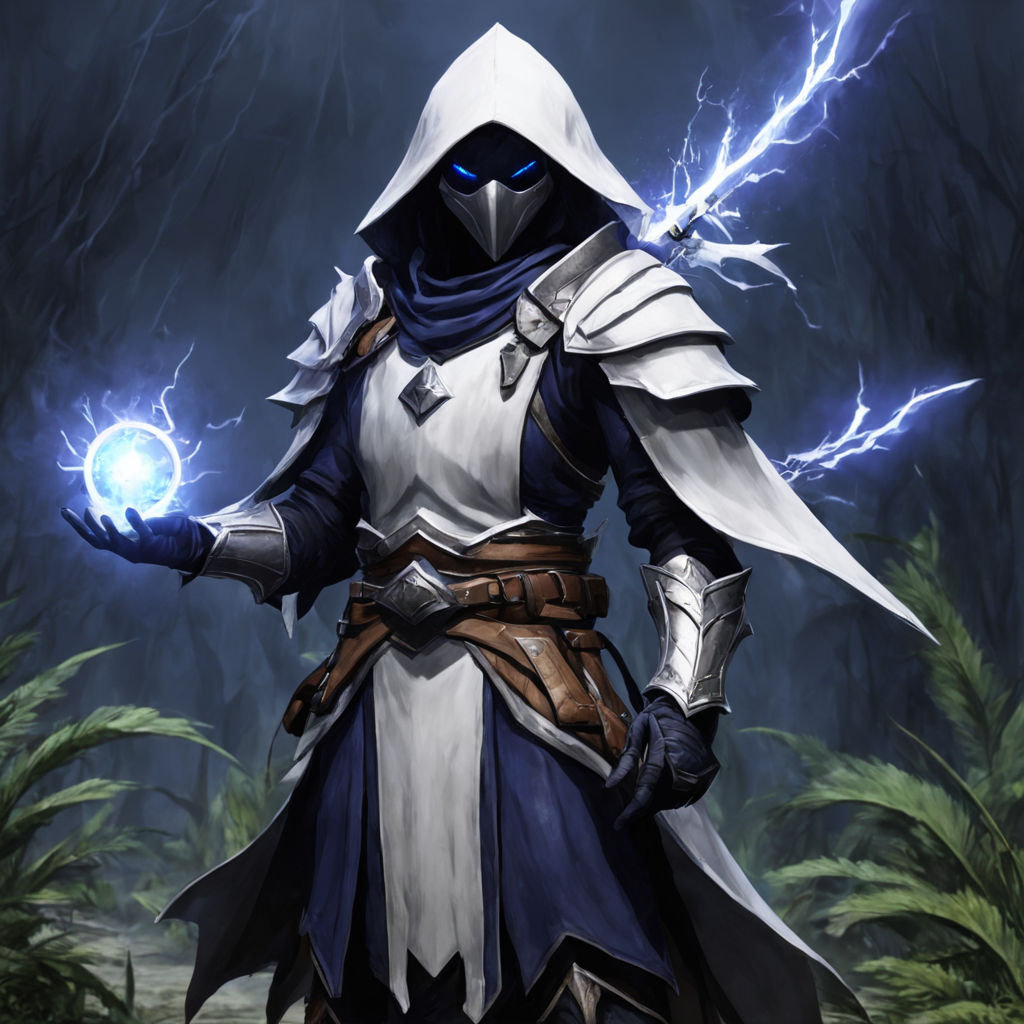 Kenku storm mage white light armor by mullhard - Playground