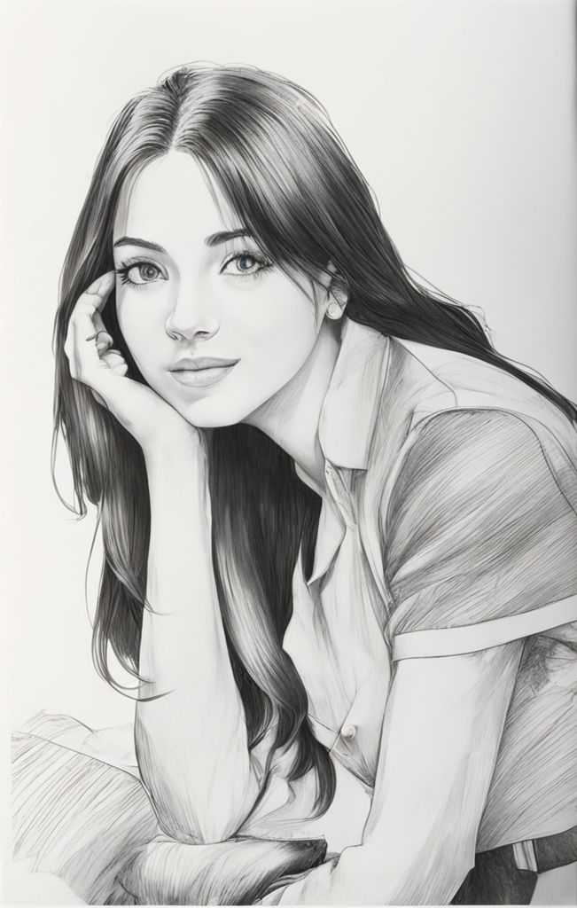 Pencil drawing Outline detail by yodsathon L - Playground