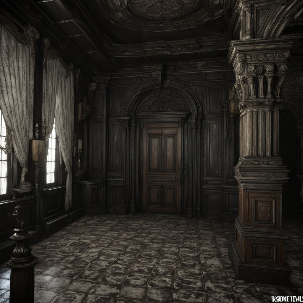 Resident Evil 8 dimitrescu-Castle-Hall by Martin Wallroth - Playground