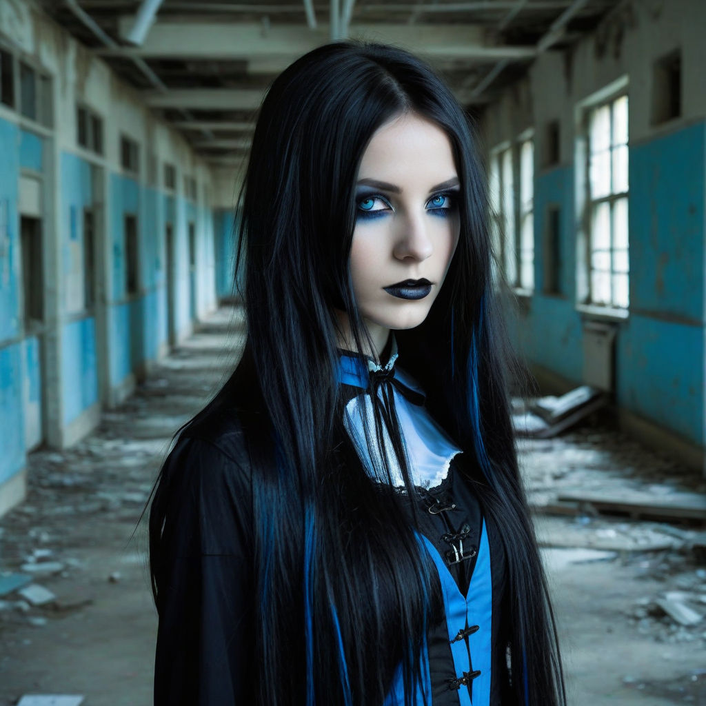 goth woman 25 years old