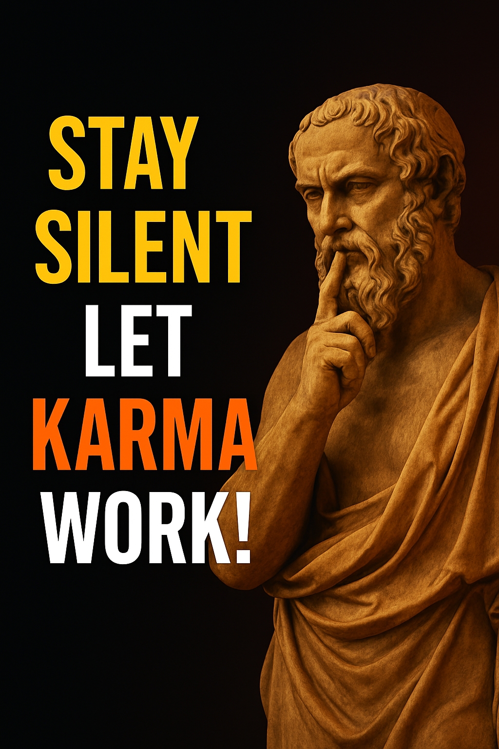 Ancient Greek Philosopher Motivational Quote Poster