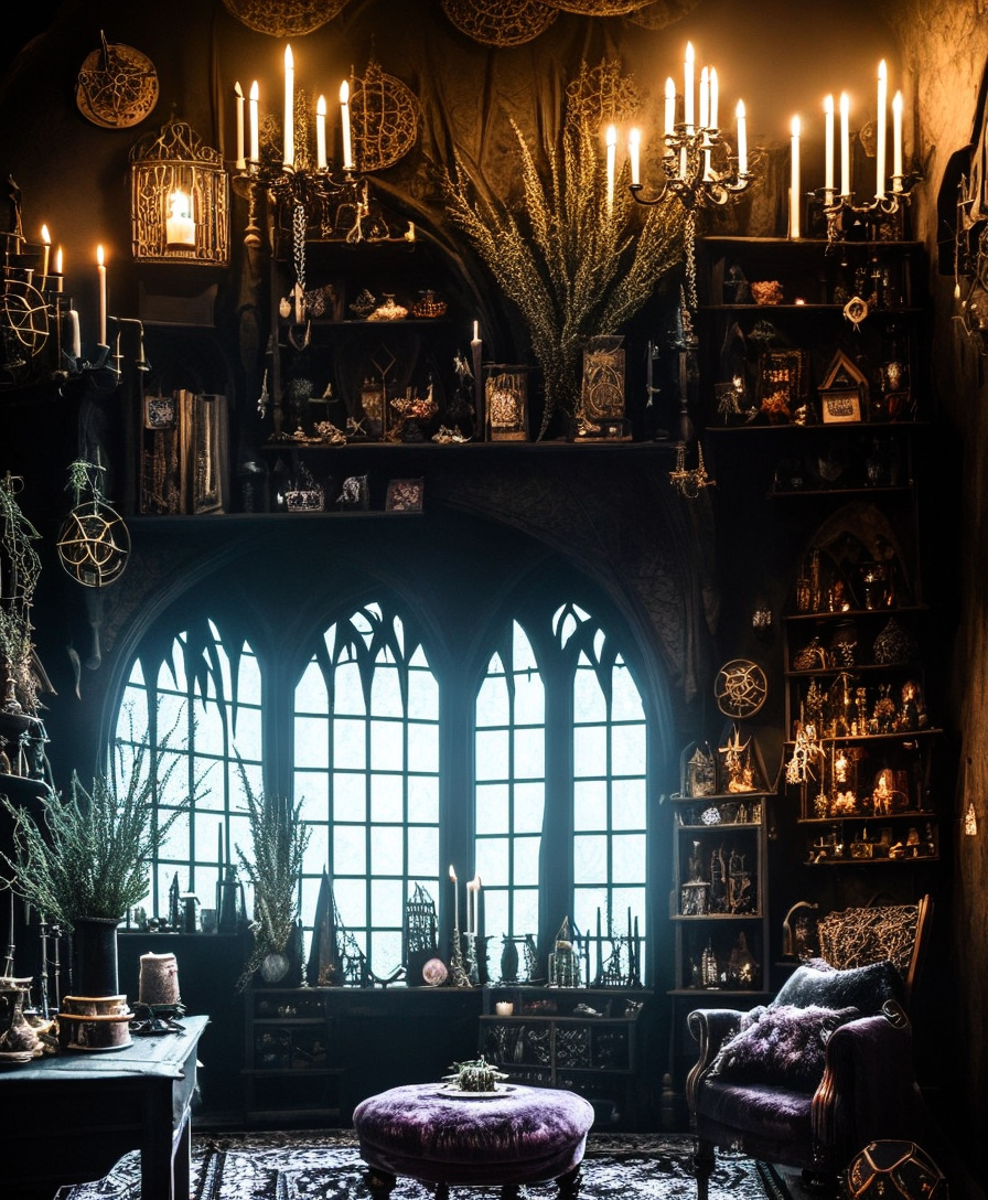 Inside a crafty witches home by Dan Quattrochi - Playground