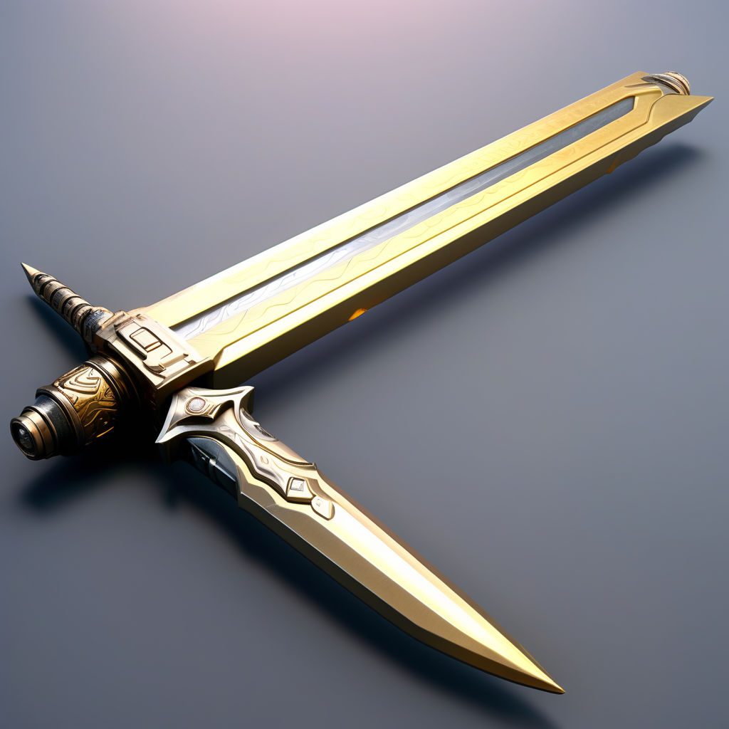 Sci Fi sword blade by Animation Gods of TN - Playground