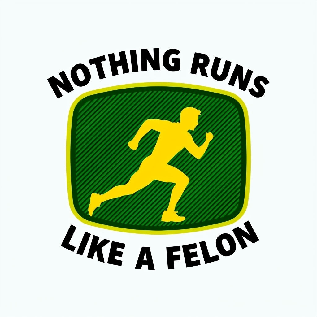 Dynamic Motivational Running Silhouette Sticker