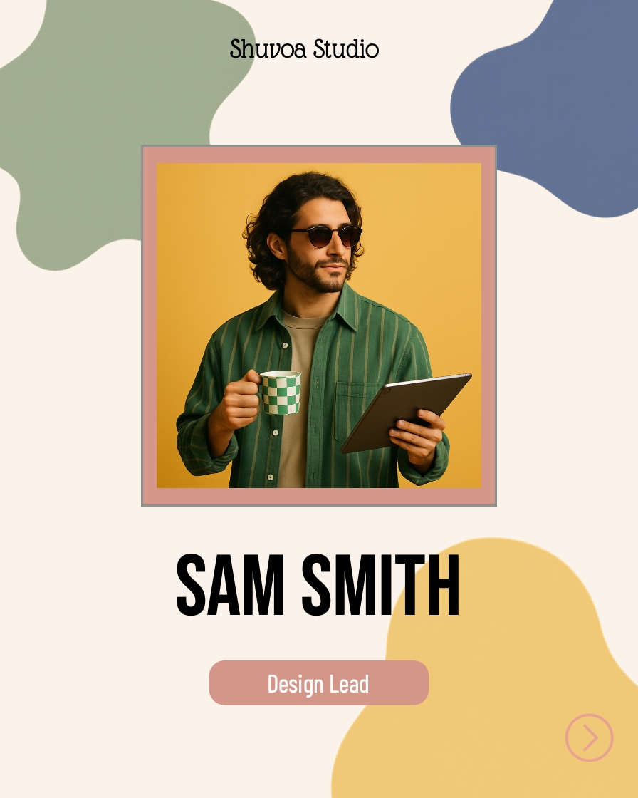 Modern Promotional Poster of Sam Smith for Instagram Posts