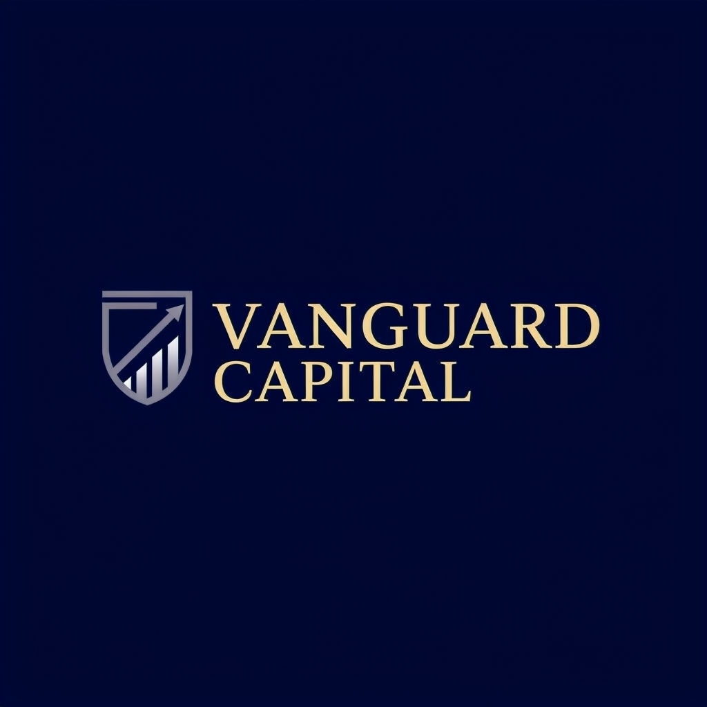 Professional Modern Vanguard Capital Logo Design for Financial Services