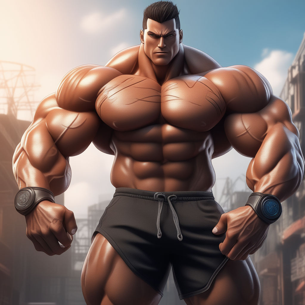 bodybuilder anime HD