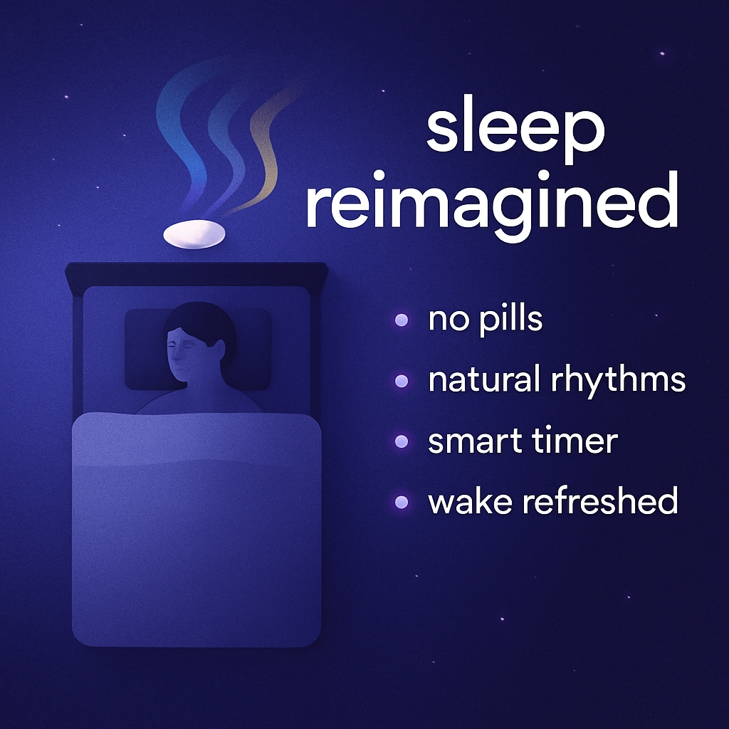 Peaceful Sleep Reimagined Ambient Rest Illustration for Ads