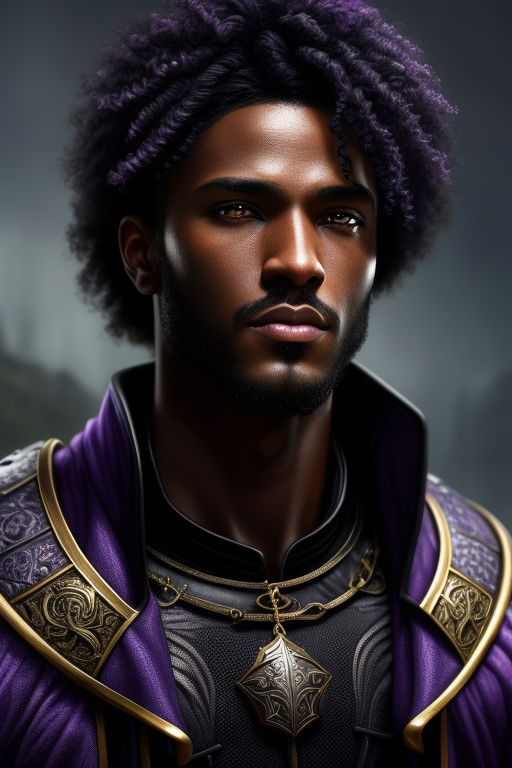 Male black human by Jota Lopez - Playground