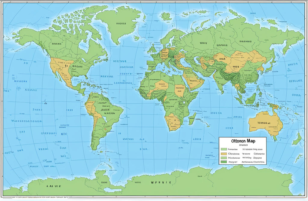 Draw a world map in the year 2071. Ottomon Empire come back by Enes ...