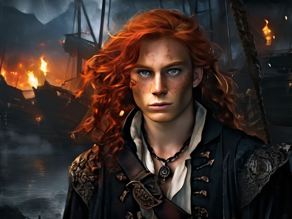 Anne Bonny en Mary Read red headed female pirates