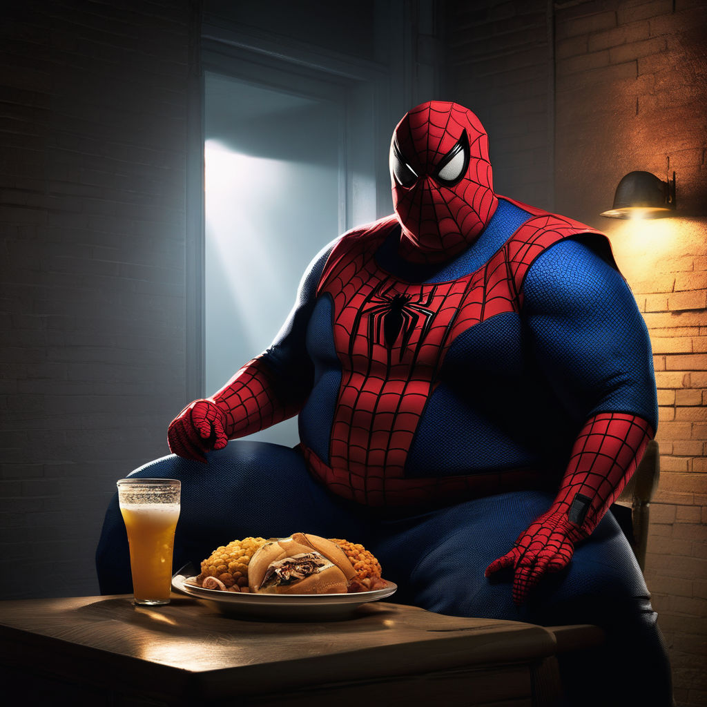 fat spider man