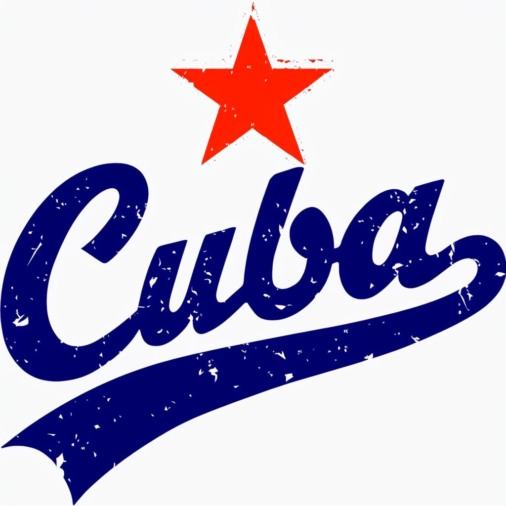 Vintage Cuba Retro Graphic Design T-Shirt