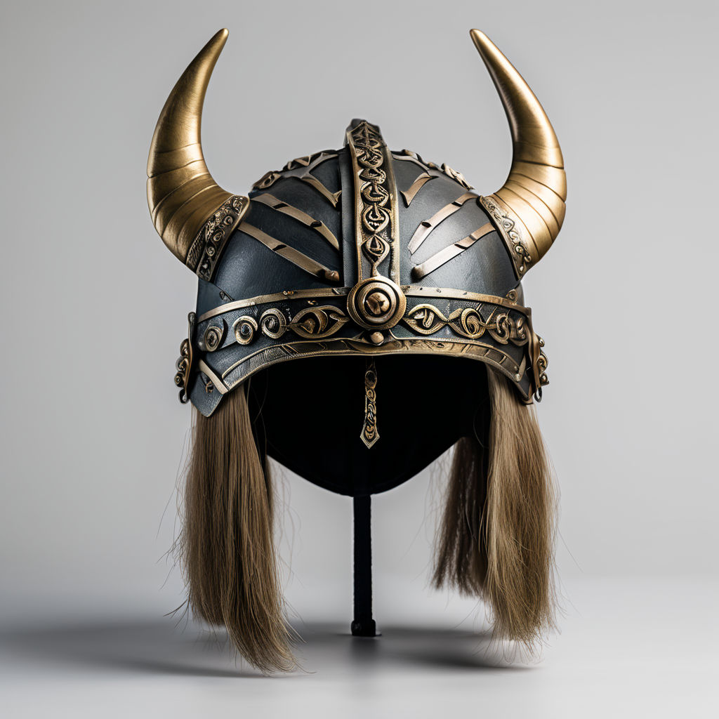 Simple viking headgear without horn by Mariz Piedad - Playground