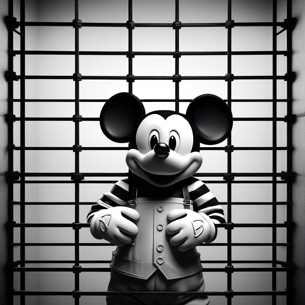 Mickey Mouse Prison Mug shot by Lalla Palooza - Playground