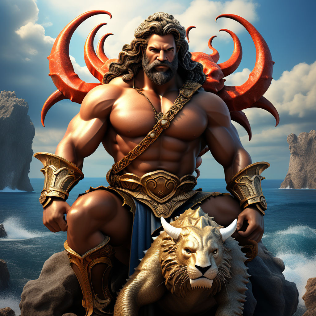 The Greek hero Hercules by Deuses Pagaos - Playground