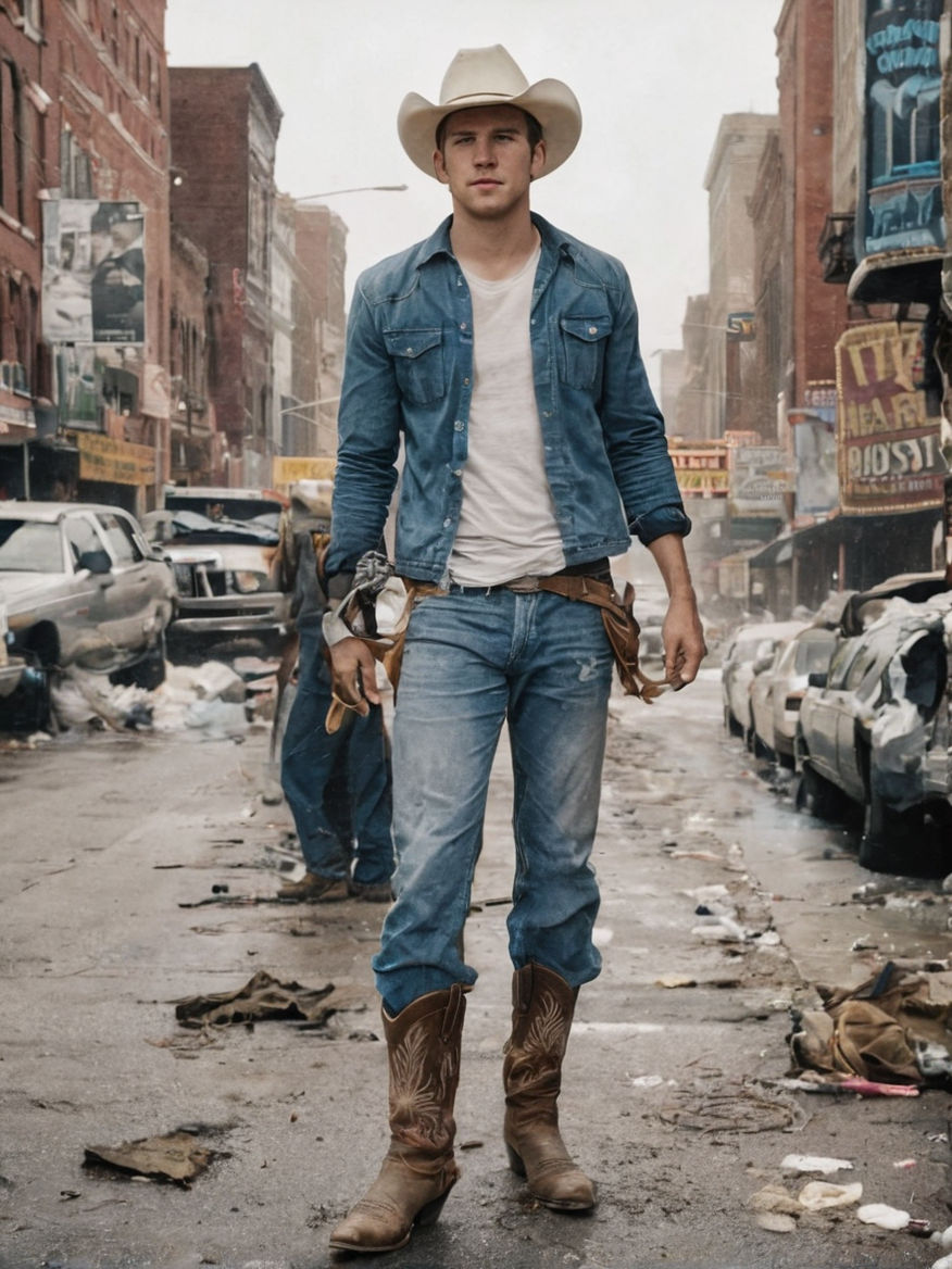 Chris pratt cowboy boots hotsell
