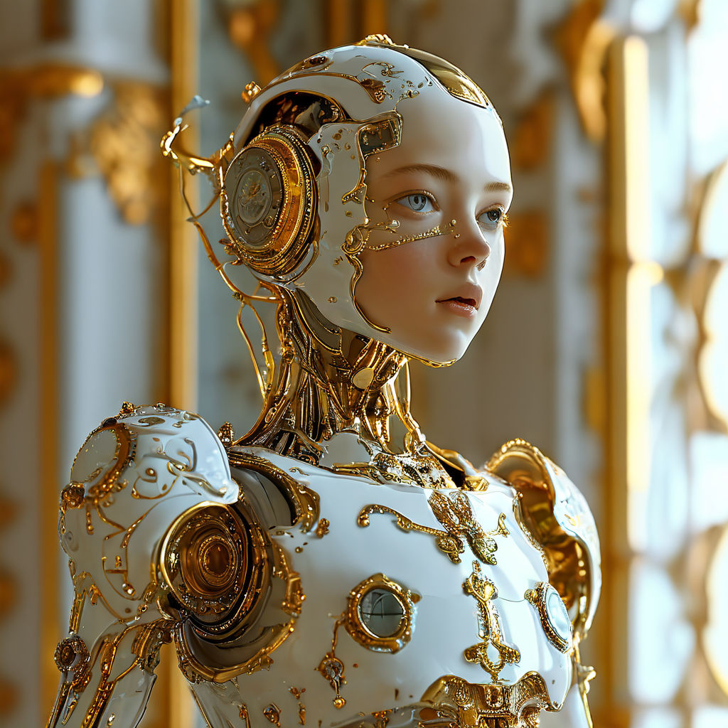 Porcelain android by Вадим Фролин - Playground