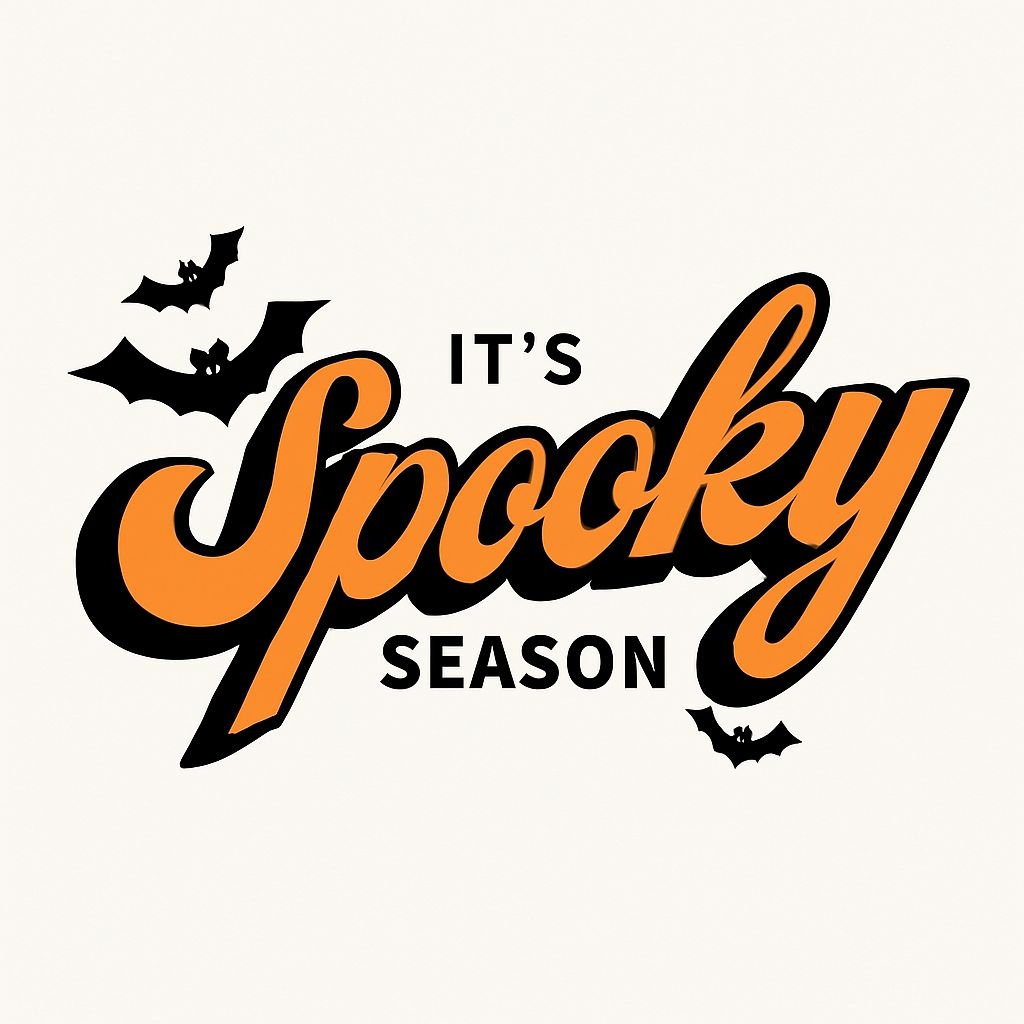 Spooky Halloween Season Graphic Design T-Shirt