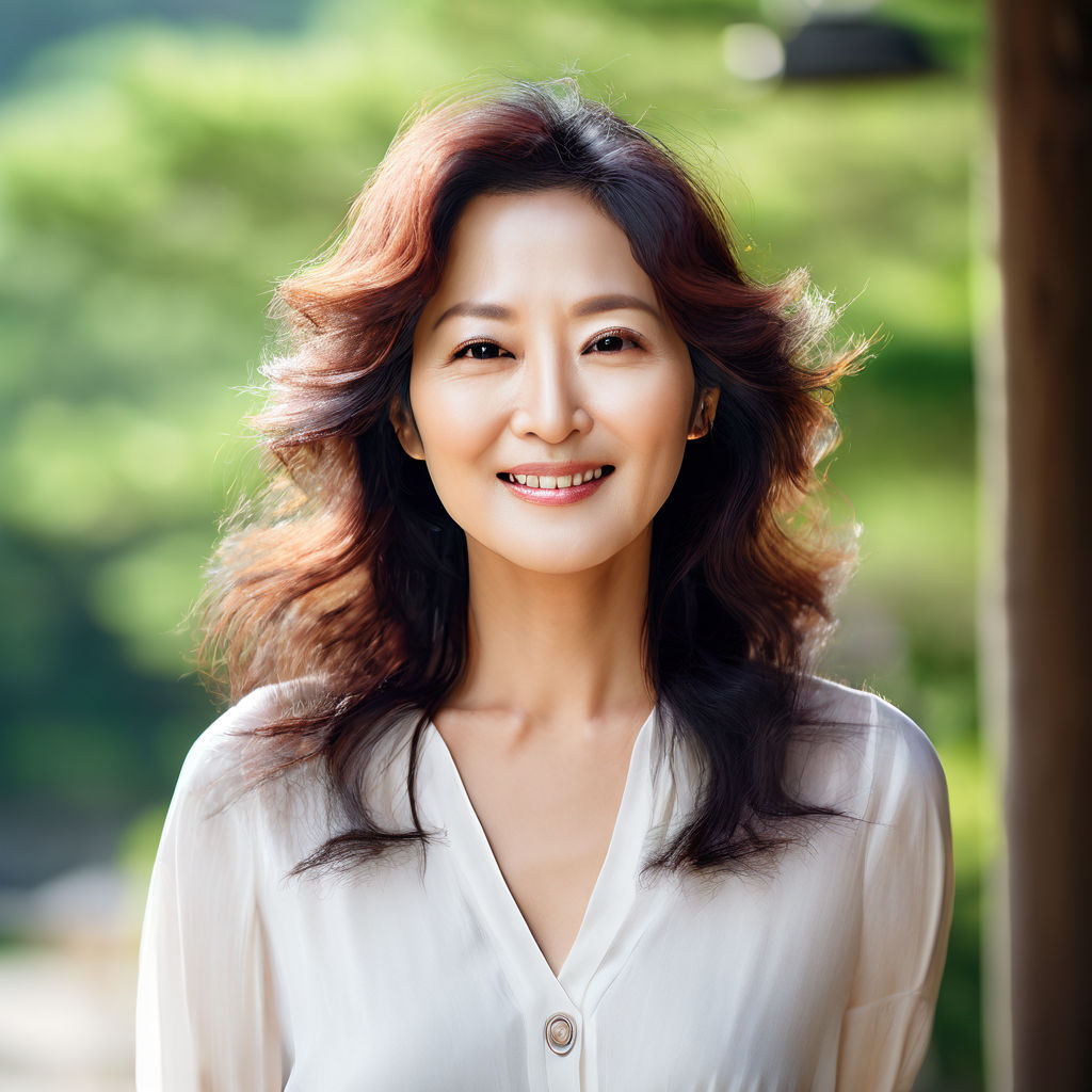 A most beautiful Korean woman in her 50s.and she has a tigh... by 류재춘 ...