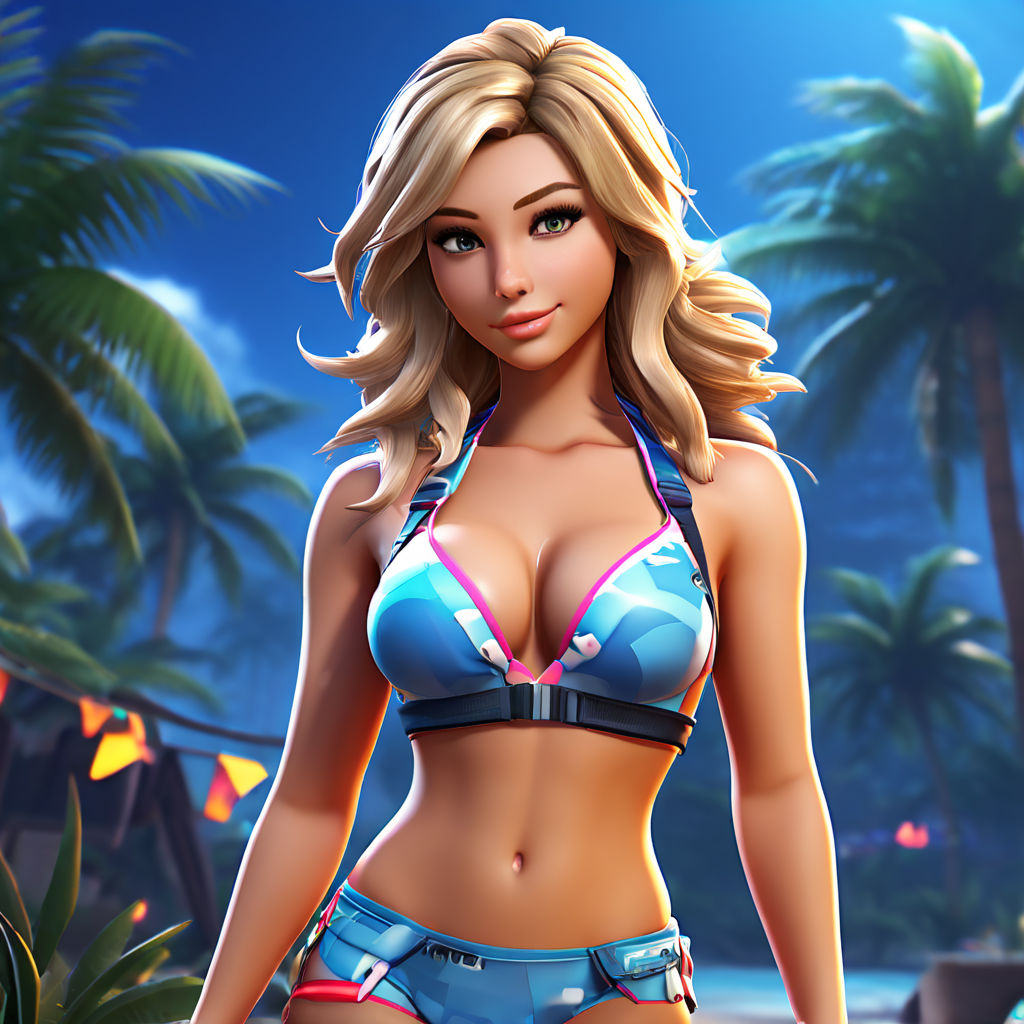 Fortnite Aura in Bikini