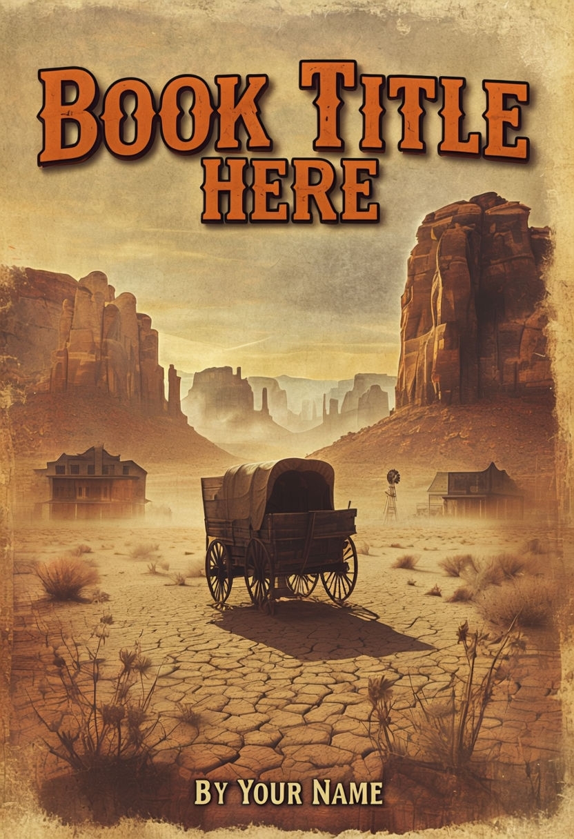 Rustic Western Wagon Adventure EBook Cover