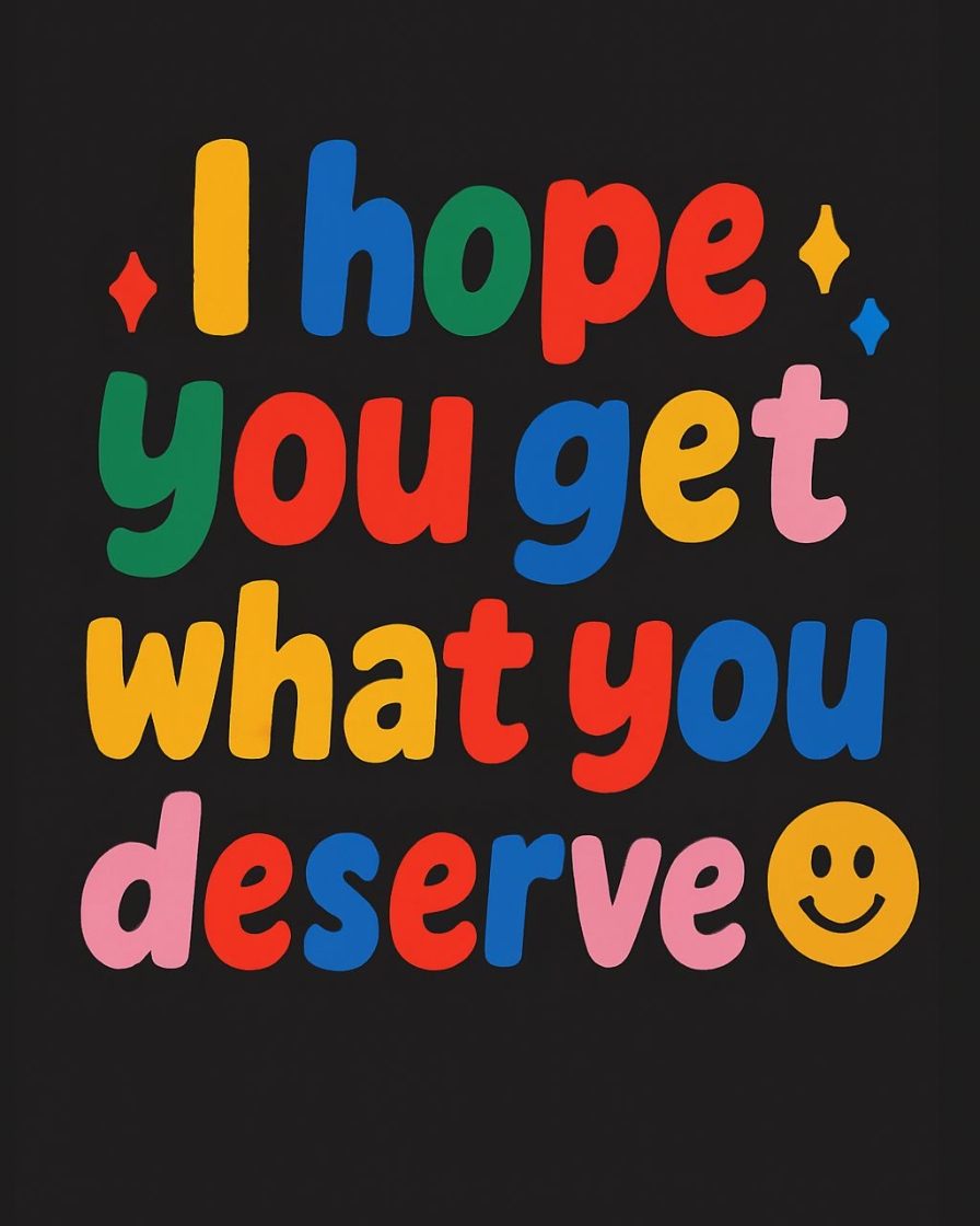 Vibrant Motivational Quote Design with Colorful Text Poster