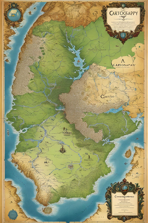 Portrait Cartography map by שי גרוס - Playground