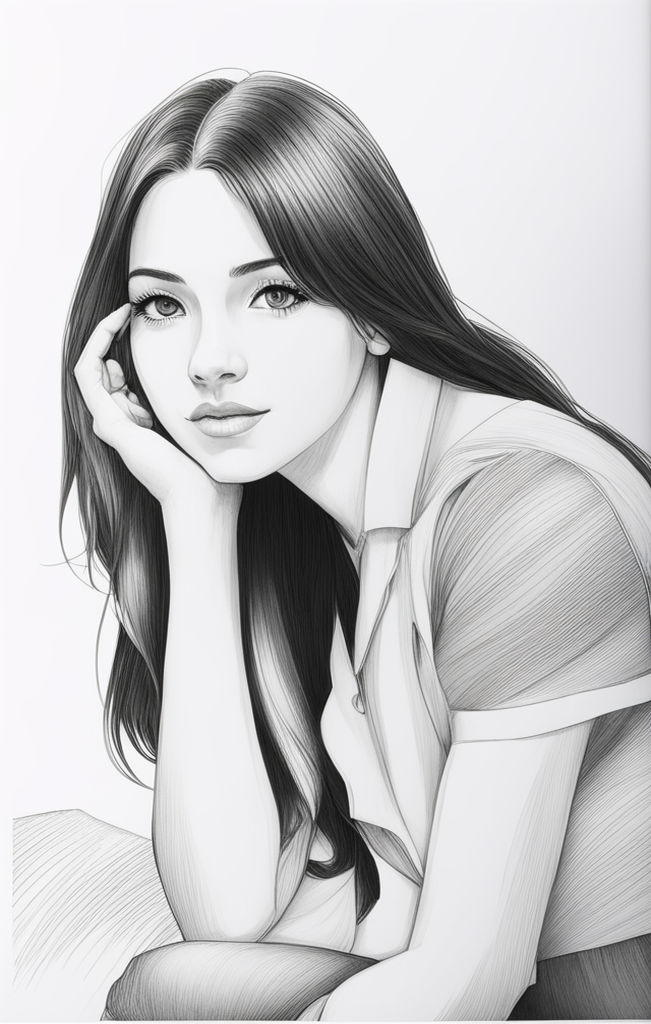 Pencil drawing Outline detail by yodsathon L - Playground