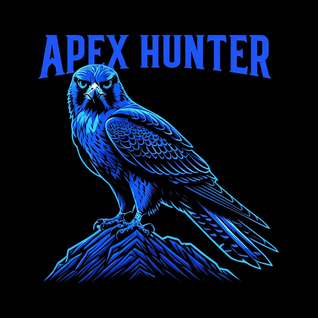 Dynamic Falcon APEX HUNTER Illustration T-Shirt