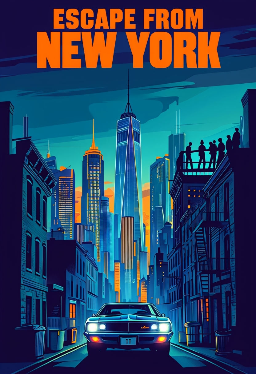 Escape From New York Urban Adventure Poster