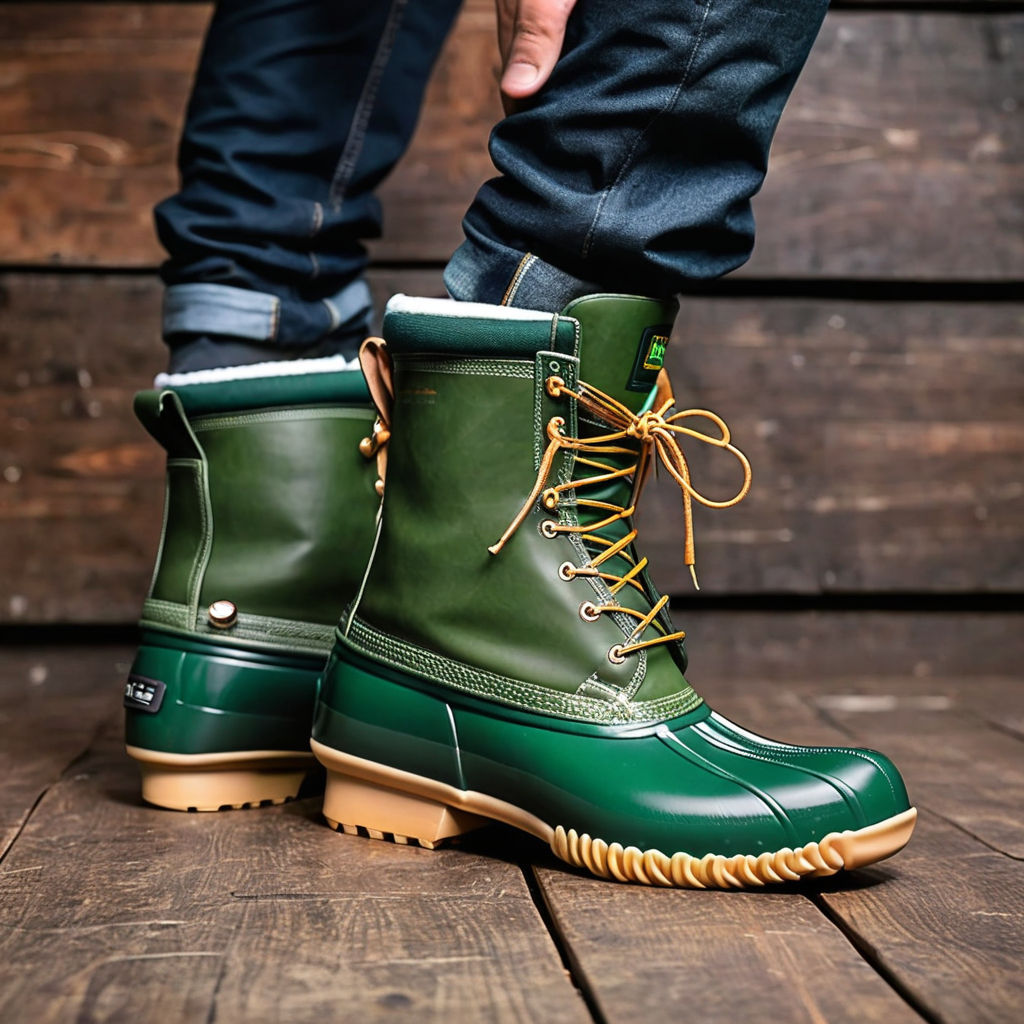 Men's 6 inch duck boots best sale