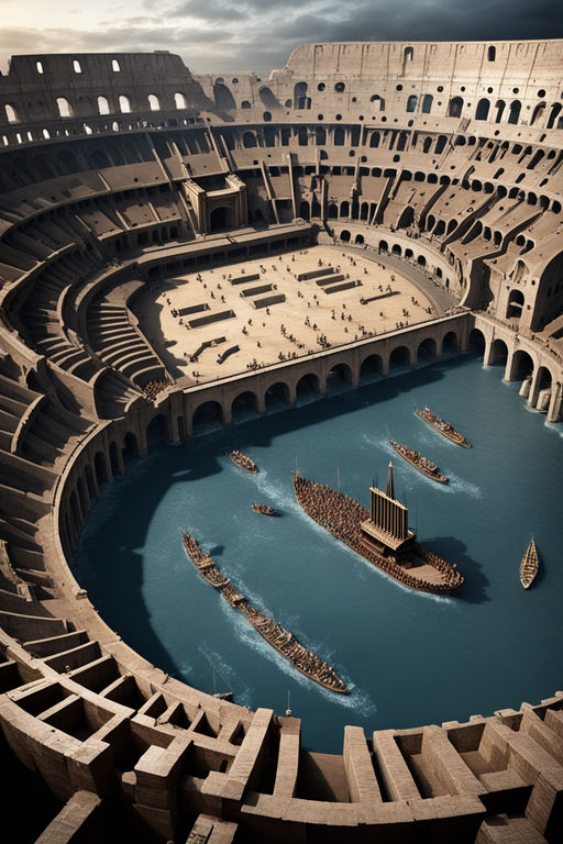 The Colosseum arena would be flooded with water by Leo Martin - Playground