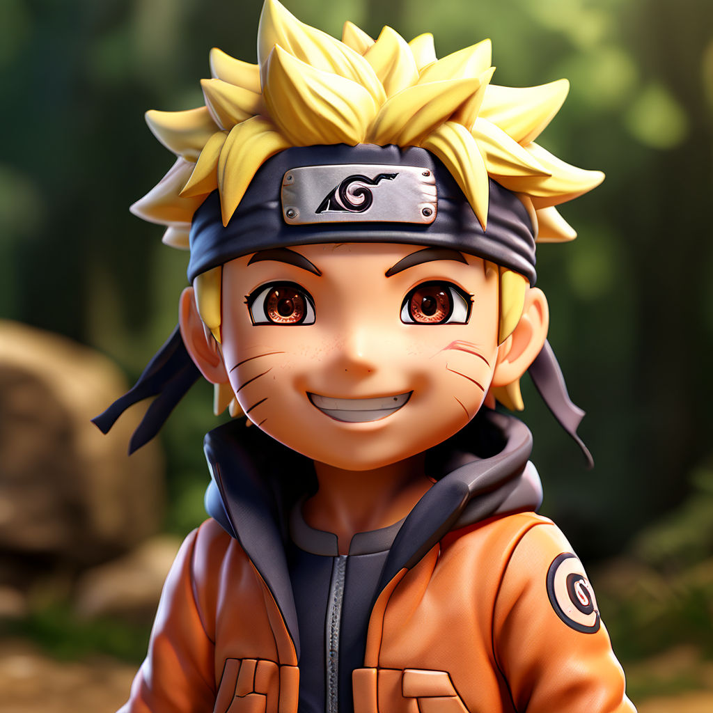 levitating cute adorable naruto from 